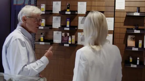 Sir Norman buys some cannabis oil