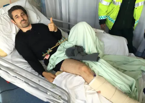 MADMAX Race Team Zef Eisenberg in hospital