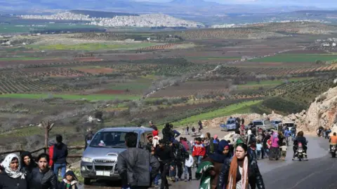 AFP/Getty Civilians Afrin