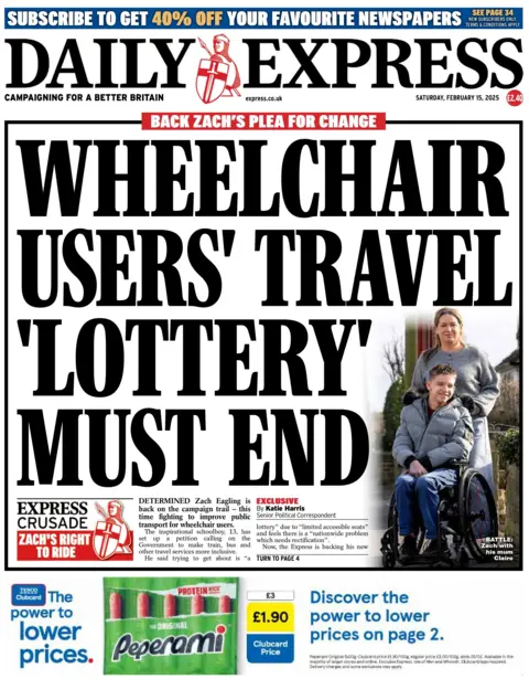  Wheelchair users' travel lottery must end