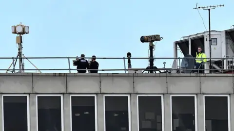 Getty Images drone spotters