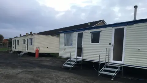 BBC Eglinton mobile home