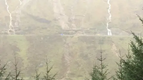 Bear Scotland Landslips on A83