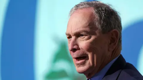 Getty Images Presidential candidate Mike Bloomberg