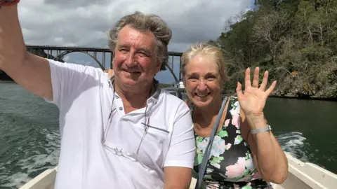 Vera Shilling Vera Shilling (right) with her husband Terry (left)