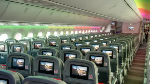 Norwegian Boeing 787 interior