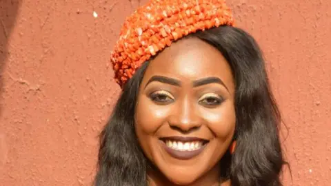 Chidimma Amedu Sophy on her wedding day in traditional attire