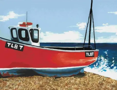 Henry Fraser The Beached Boat (TBLT)