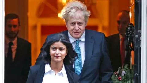 Boris Johnson and Munira Mirza