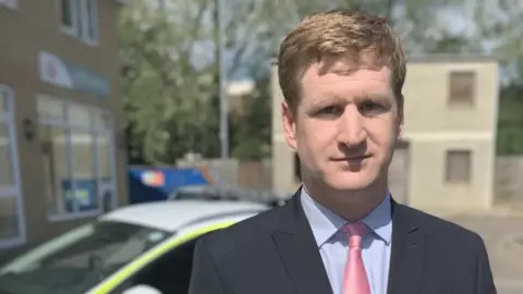 Kent Police Kent's police and crime commissioner Matthew Scott