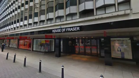 Google House of Fraser store in Birmingham