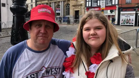 Amelie and her 64-year-old grandfather Brian Williamson