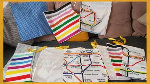 Rachael Beer Homemade scrub bags