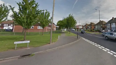 Google Booths Lane near Aldridge Road