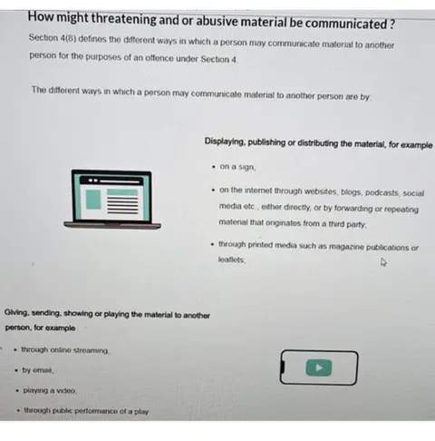 Police Scotland online training course