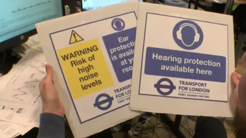 BBC Noise level warning
