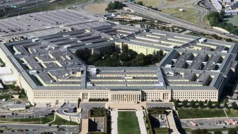 Getty Images The Pentagon contract will be worth $10bn over the next 10 years