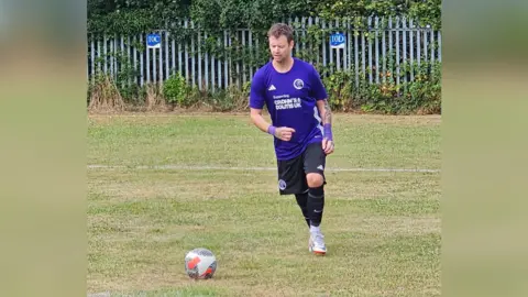 Si Collinson Si Collinson playing football