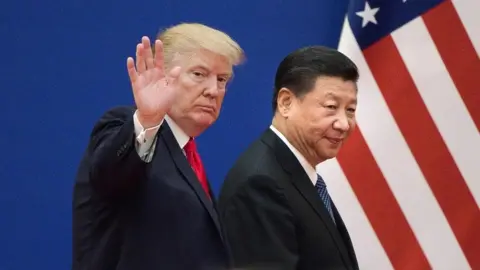 Getty Images Donald Trump and Xi Jinping