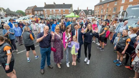 Getty Images Crowds in Market Bosworth