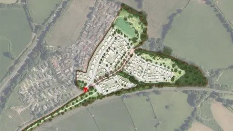 East Devon District Council Planned development