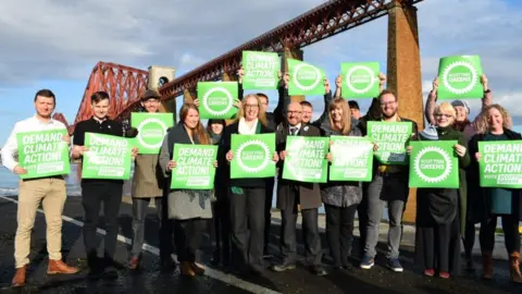Scottish Greens The Scottish Green Party launched its general election campaign in South Queensferry