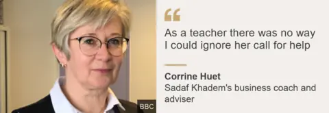 A quote from teacher Corrine Huet