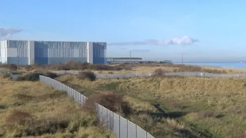 Jake Zuckerman/BBC Proposed site