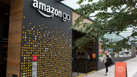 Getty Images Amazon's corporate headquarters in Seattle