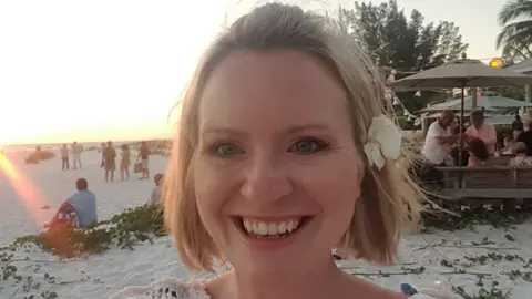 Annabelle Stigson Annabelle Stigson,who is taking part in an MS clinical trial, pictured in a selfie on a beach