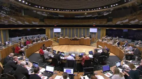 Senedd chamber