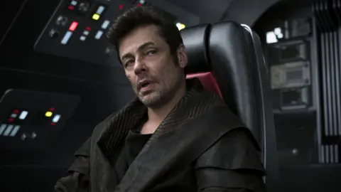 Disney/Lucasfilm Benicio Del Toro in Star Wars: The Last Jedi