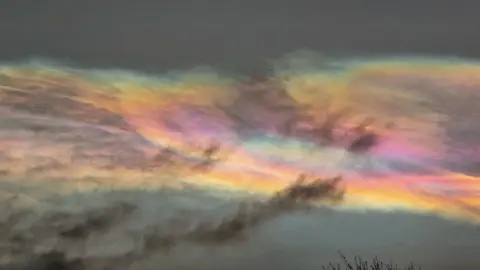 J R Photography Rainbow clouds in Warrenpoint