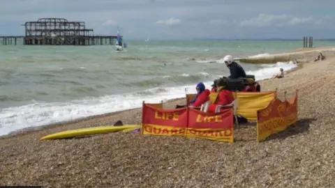 Lifeguards in Brighton