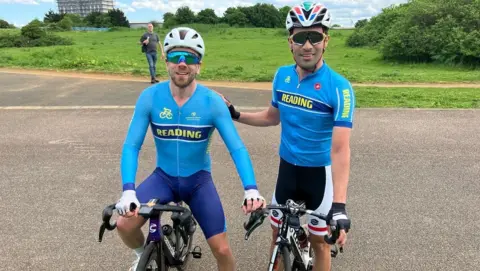 MichaelGrayCycling Mr Ganjkhanlou and his friend