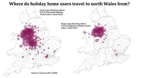 Holiday homes by community