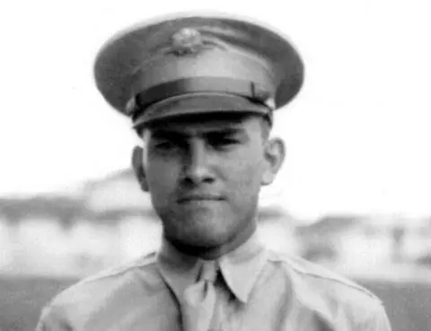 Lorrane Pasurka Photograph of Carl Pasurka in his military uniform