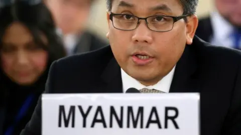 Reuters Kyaw Moe Tun, Myanmar's ambassador to the UN. File photo