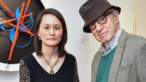 Getty Images Soon-Yi and Woody Allen in 2018