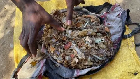 Mary Harper/ BBC Harvested frankincense, Daallo Mountina, Somaliland