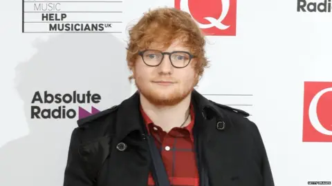 Getty Images Ed Sheeran