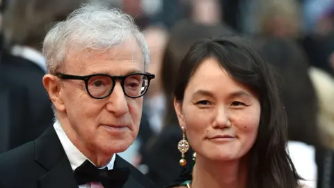 Getty Images Woody Allen with Soon-Yi Previn