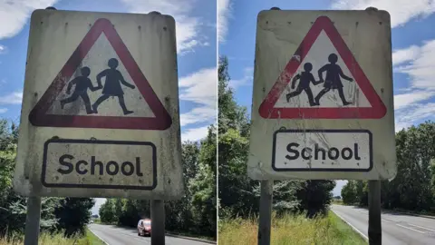 Joseph Beer Road sign