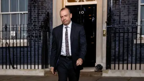 PETER NICHOLLS/Reuters Chris Heaton-Harris leaving 10 Downing Street