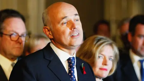 Getty Images Iain Duncan Smith and wife Betsy