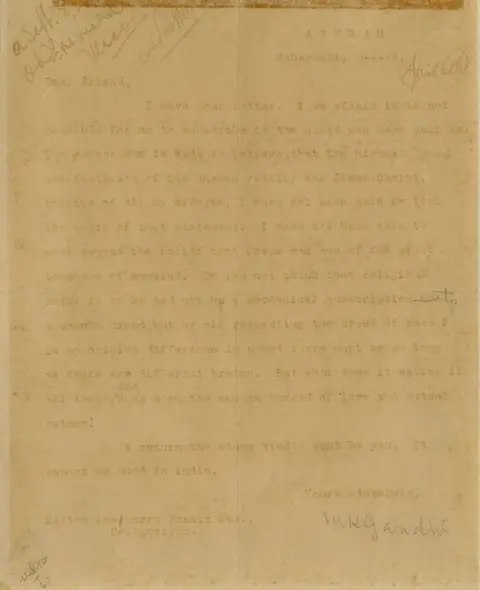 Raab Collection The letter