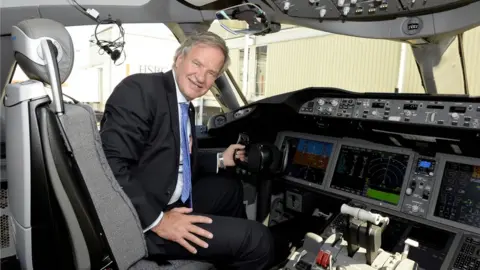 Norwegian Bjorn Kjos in the Dreamliner