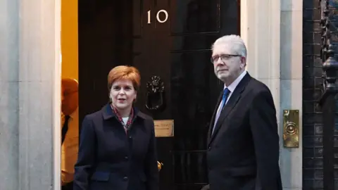 EPA Nicola Sturgeon and Mike Russell