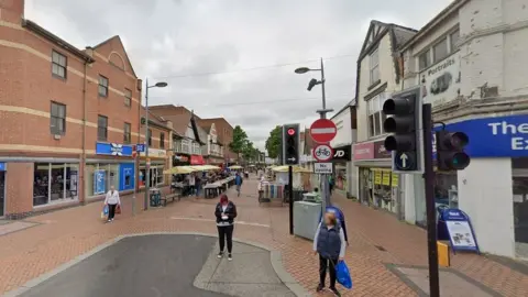 Google Worksop Town Centre