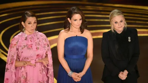 Getty Images Maya Rudolph, Tina Fey and Amy Poehler